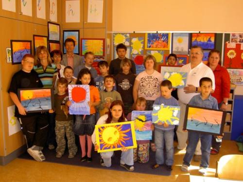 Sonnenbilder der Kinder